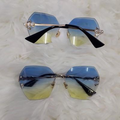 Pearl Desire Shades - Blue & Yellow