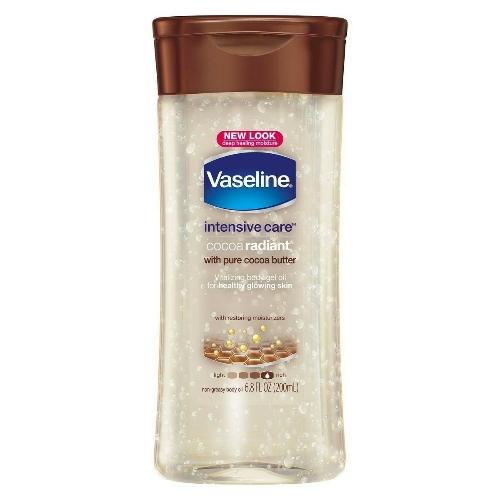 Vaseline Intensive Carr Cocoa Radiant Body Gel Oil
