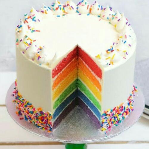 Loraz Rainbow Layer Cake - 4Kg