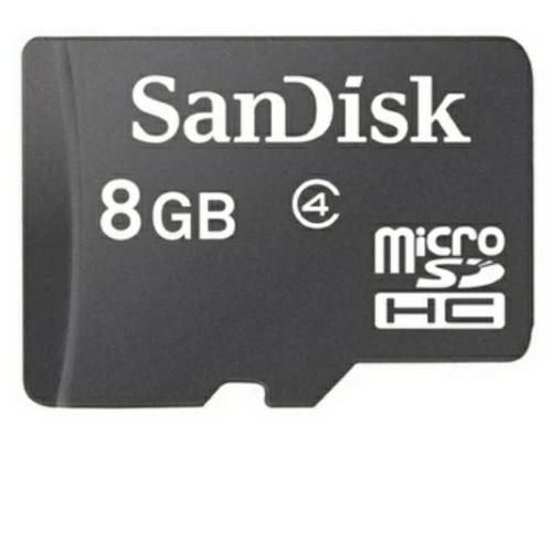 8gb Sandisk Micro Sdhc Memory Card 