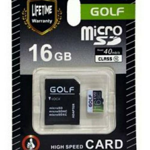 16gb Golf Micro Sdhc Memory Card