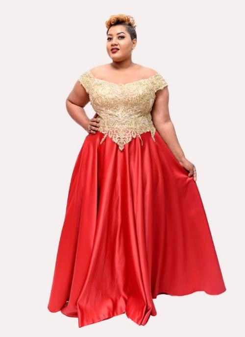 Round Silk Party Dress