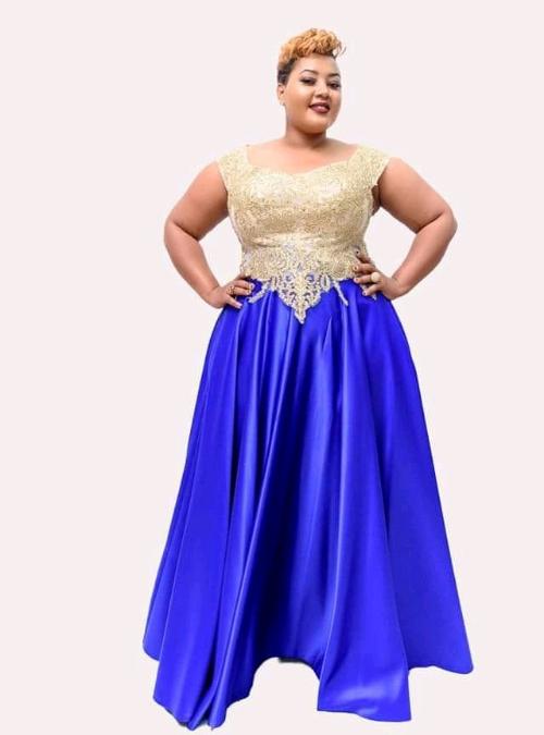 Round Silk Party Dress