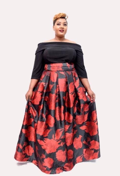 Round Floral Party Dress
