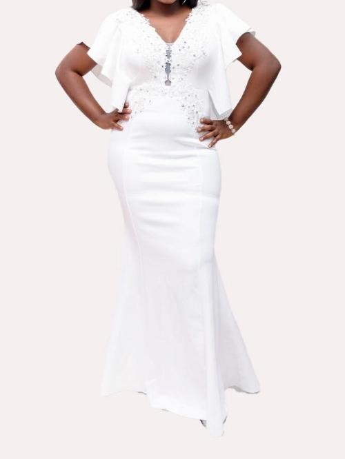 White Party Dress 
