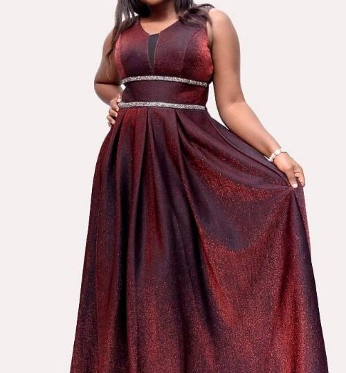Round Long Party Dress 