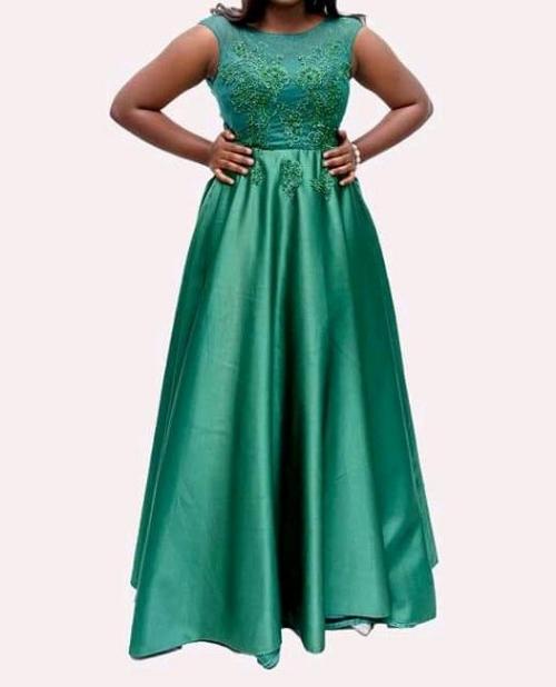 Long Round Dress