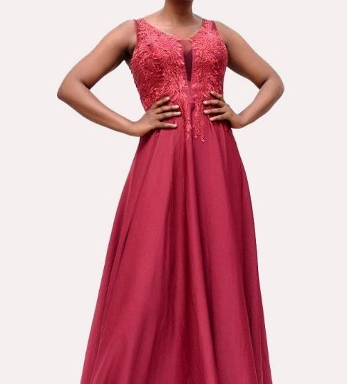 Long Round Dress 