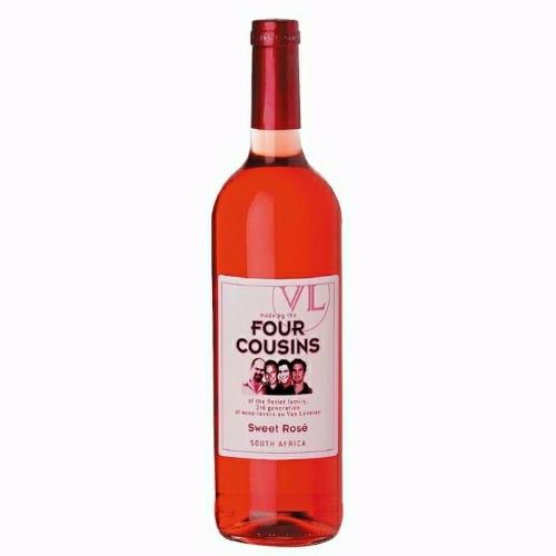 Four Cousins Sweet Rose Wine