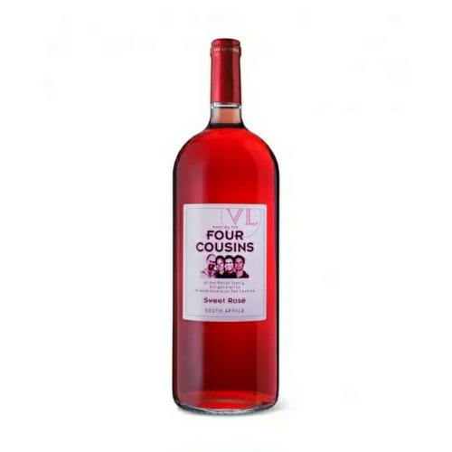 Four Cousins Sweet Rose Wine