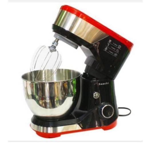 Saachi Stand Mixer 8-Speed 3.8 Liters- Blackred