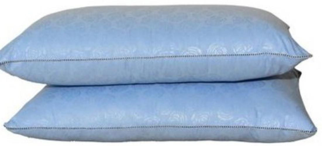 A Pair Of Blue Pillows