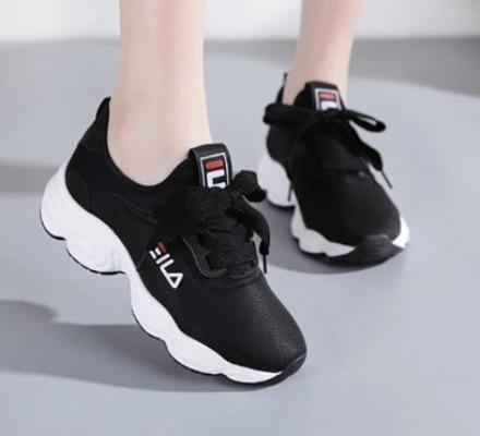 Ladies Casual Shoes Black & White 37- 40