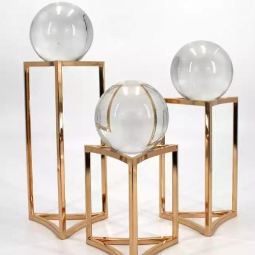 Clear Crystal Ball Magic Sphere Glass Globe Photography Ball Crystal Craft Decoration 