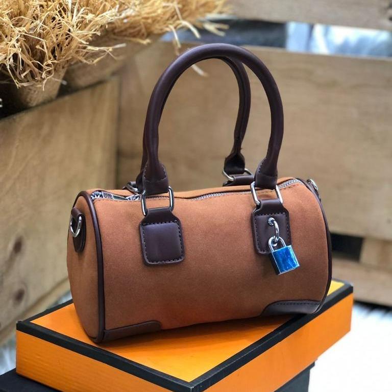 Brown Mini Tote Bag