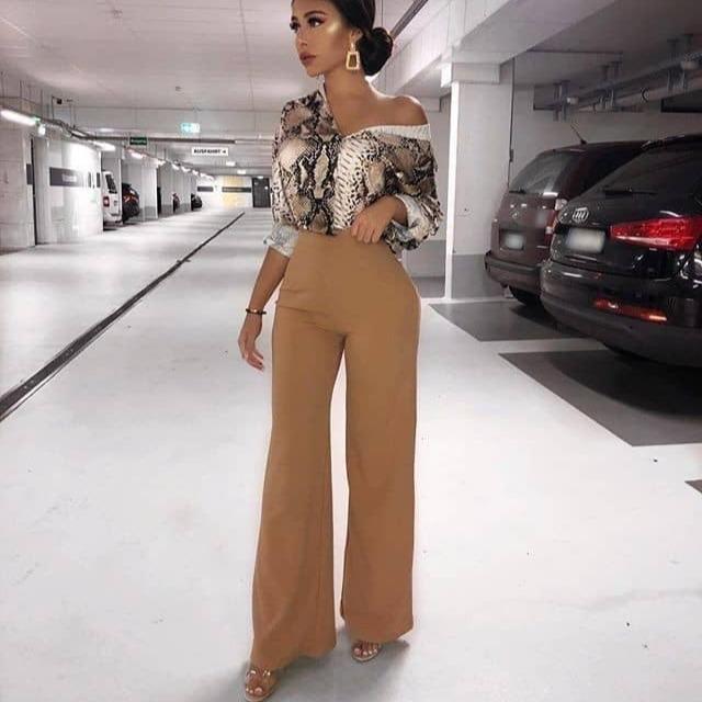  Brown Office Pants 