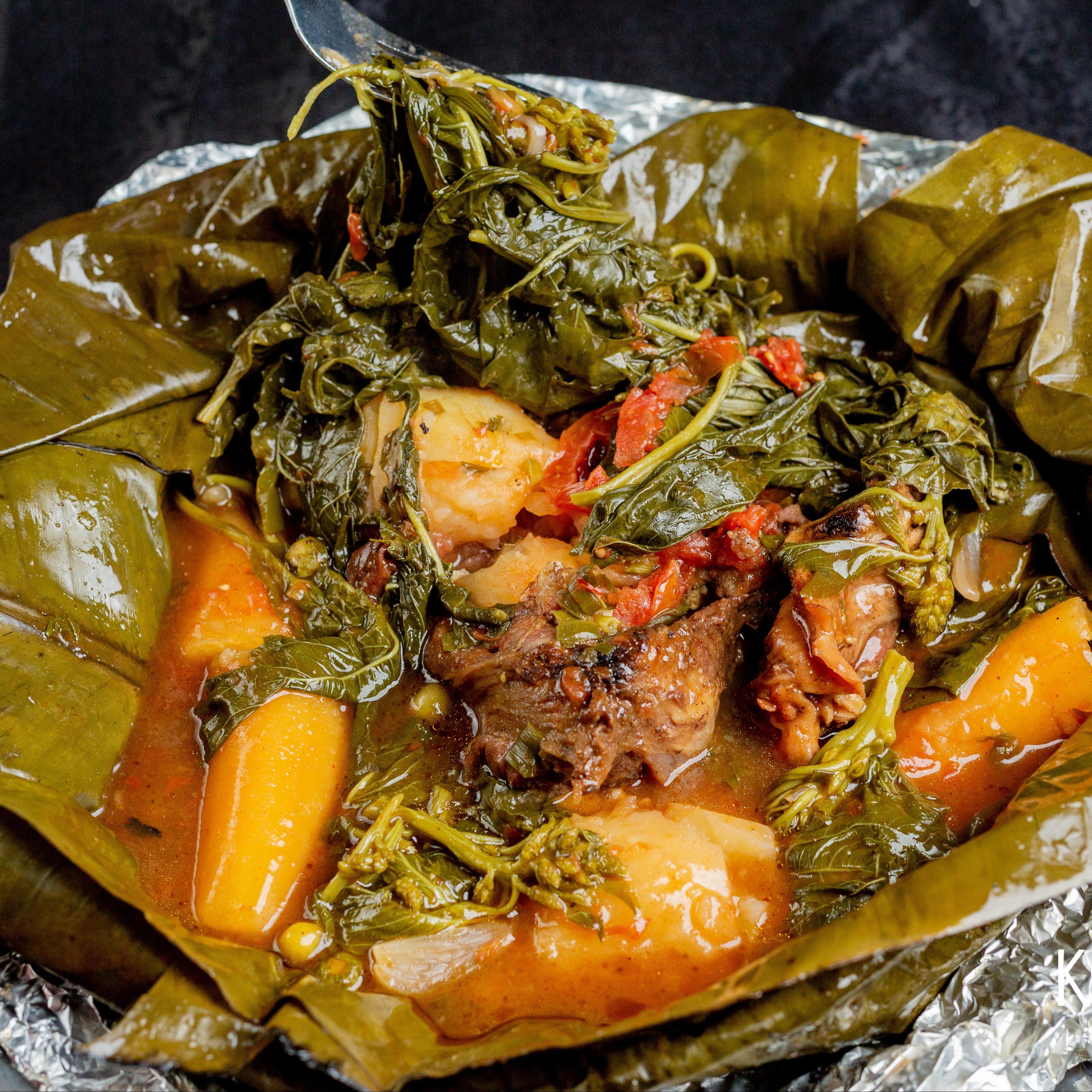 Goats Meat Luwombo