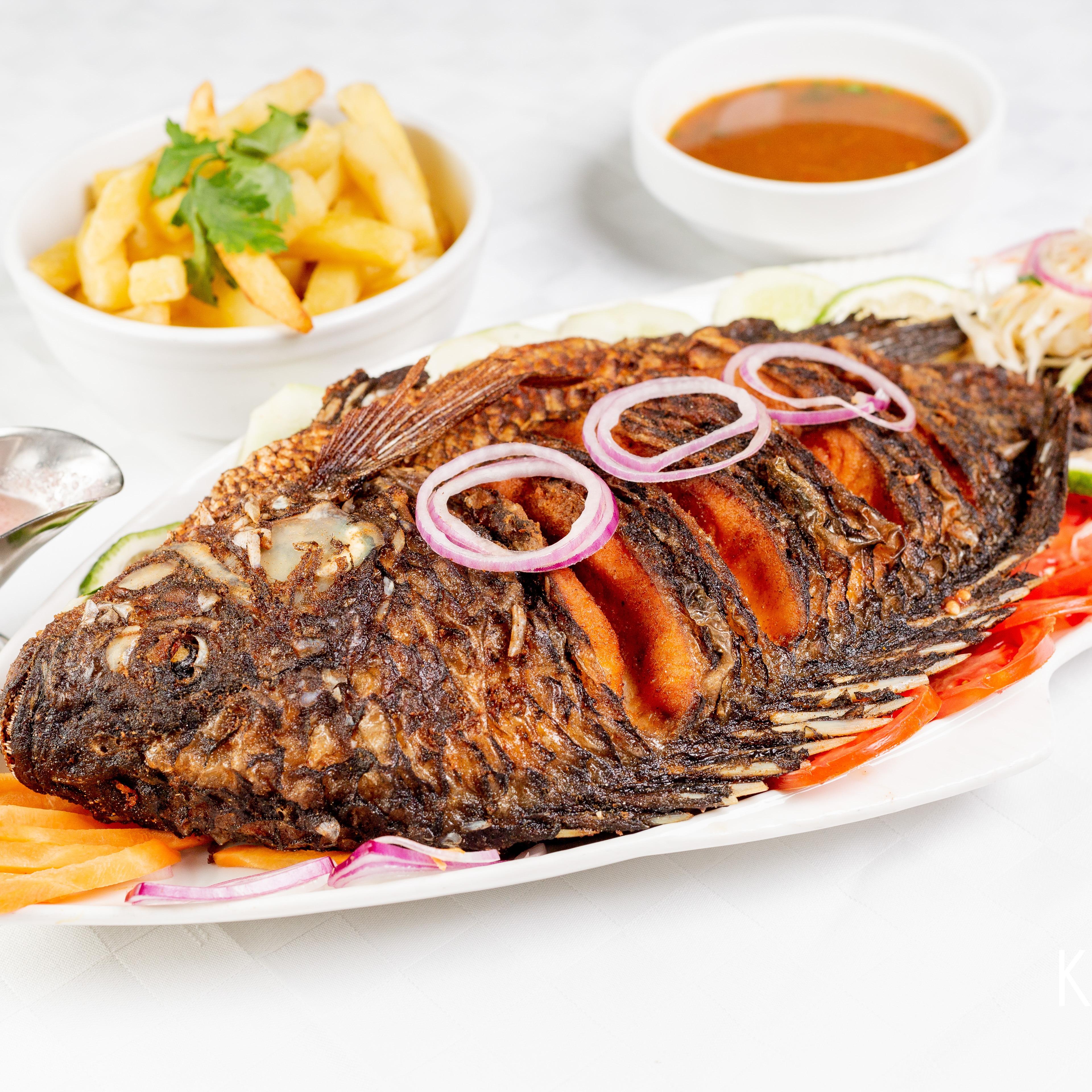 Charcoal Grilled Fish