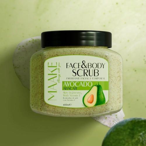 Face And Body Scrub Avocado