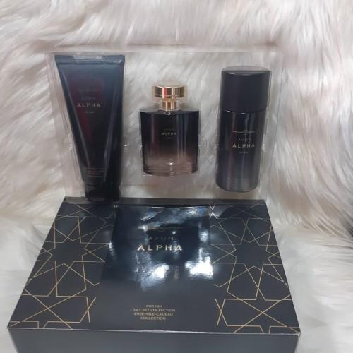 Avon Alpha for her - Black Gift Set