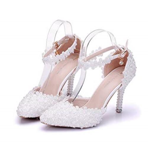 Medium Heels Lace Shoes - Sizes: 39-41