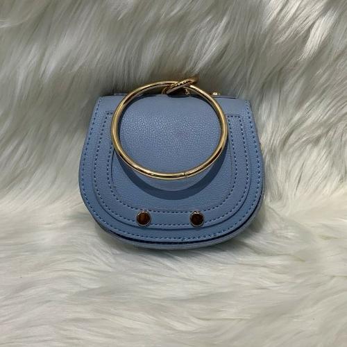 Blue Clutch Bag