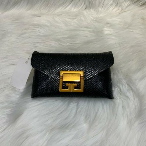 Black Gold Detailed Waist Bag 