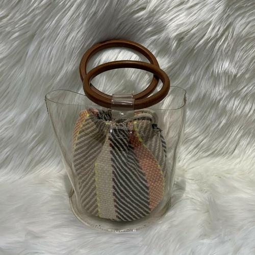 Clear Multicoloured Bag