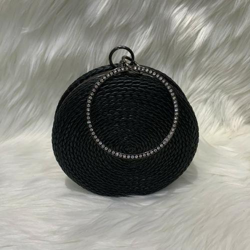 Black Basket Clutch 