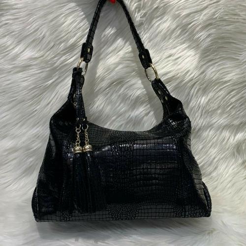 Black Gold Detail Bag