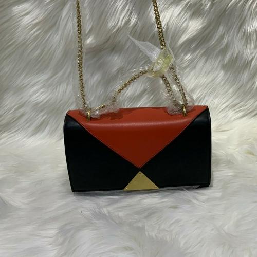 Brick Red And Black Crossbag 