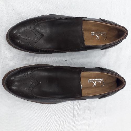 Golden Knight Leather Office Shoes 